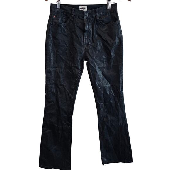 Hudson Blair Crown High Rise Bootcut Jeans Womens Size 27 Black Stretch Denim - Picture 1 of 12